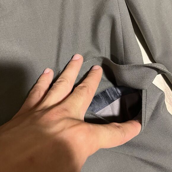 J. Press Wool Sportscoat Blazer 3 Button Green Made In USA Mens Size 40R - Picture 8 of 16